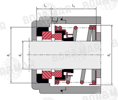 Торцевое уплотнение MSBT-PN в Тюмени фото