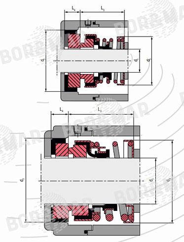 Торцевое уплотнение MS108 в Тюмени фото