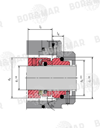Торцевое уплотнение MSM7N в Тюмени фото