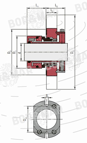 Торцевое уплотнение MSCSS в Тюмени фото