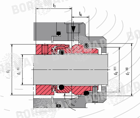 Торцевое уплотнение MSM74 в Тюмени фото
