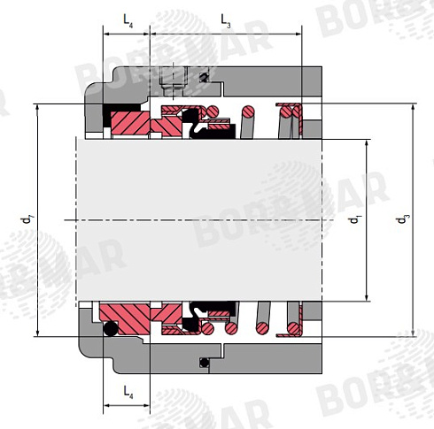Торцевое уплотнение MSBIA в Тюмени фото