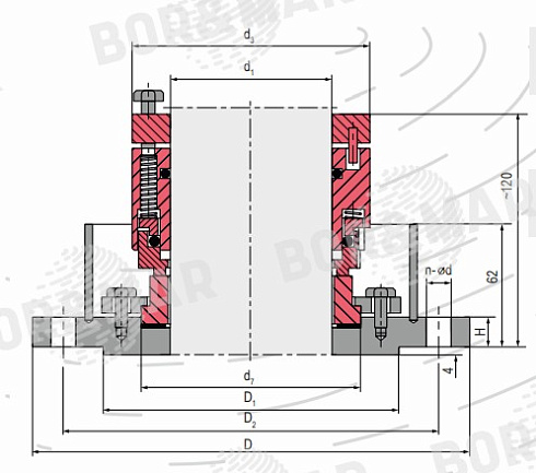 Торцевое уплотнение MS204 в Тюмени фото